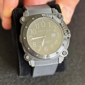Hamilton Khaki Below Zero H785850 Date Black Dial Automatic Men’s Watch